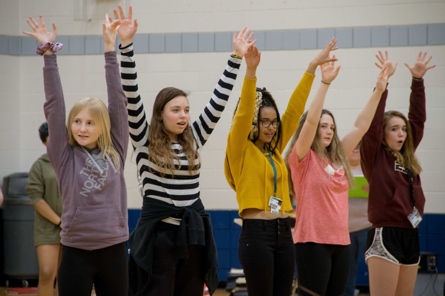Sunrise bird girls Seussical